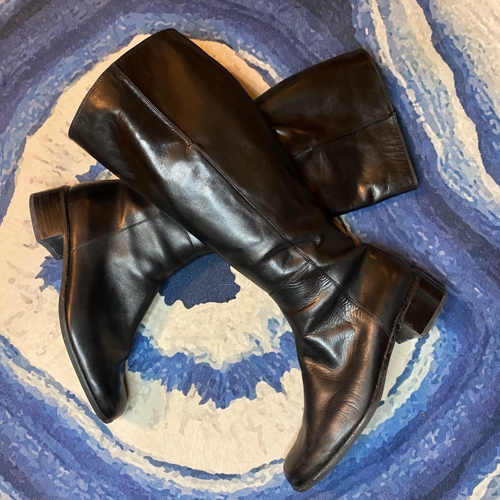 Black Riding Boots SZ: 11
